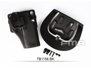 FMA CQC Serpa Holster Glock 17 Polymer BK TB1156-BK